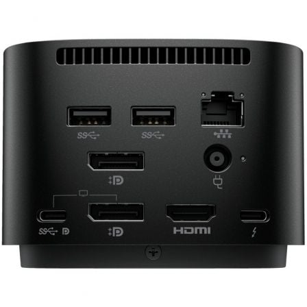 Docking usb tipo-c hp g4/ 2xusb/ 2xusb tipo-c/ 1xac/ 1xhdmi/ 1xrj45/ 2xdisplayport/ 1xthunderbolt/ 2xusb pd/ 1xusb tipo-c pd/ - Imagen 2