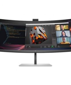 Monitor profesional ultraparonámico curvo hp pro serie 7 34"/ wqhd/ webcam/ multimedia/ regulable en altura/ plata