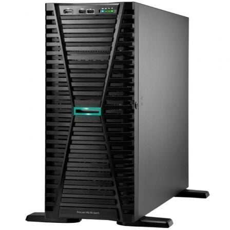 Servidor hpe proliant ml110 gen11 intel xeon silver 4510/ 64gb ram/ 2x 480gb ssd