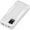 Powerbank 20000mah leotec lepow20w22w/ 22.5w/ blanca