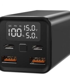 Batería externa/powerbank leotec powerbank 20000mah pd/ 65w/ compatible con portátiles