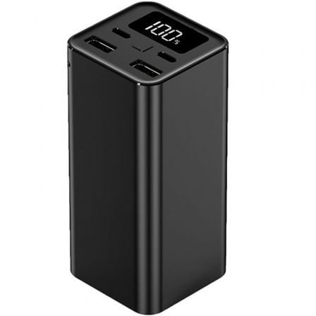 Batería externa/powerbank leotec powerbank 20000mah pd/ 65w/ compatible con portátiles - Imagen 2