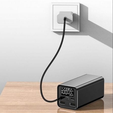 Batería externa/powerbank leotec powerbank 20000mah pd/ 65w/ compatible con portátiles - Imagen 3