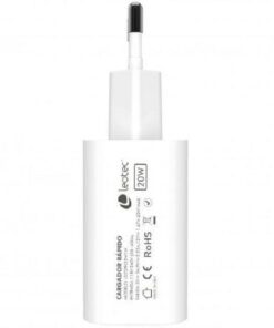 Alternative view of Cargador de pared leotec lecsph20w1w/ 1xusb tipo-c/ 20w