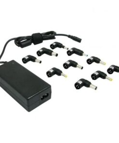 Cargador de portátil leotec/ 70w/ automático/ 10 conectores/ voltaje 15-20v