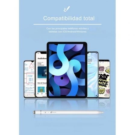 Lápiz electrónico leotec lestp04w stylus epen plus para android, ios y windows/ blanco - Imagen 5