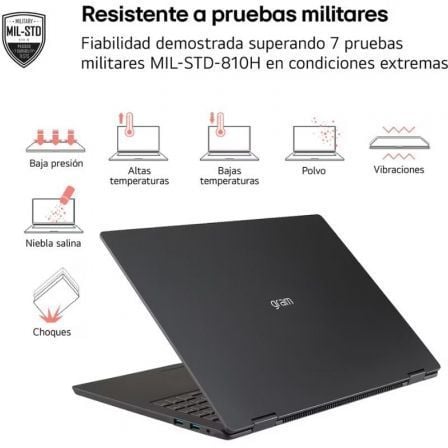 Portátil lg gram 17z90t-g.ad88b intel core ultra 7-255h/ 32gb/ 1tb ssd/ 17.3"/ win11 - Imagen 4