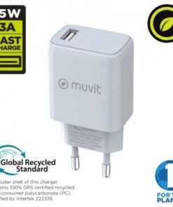 Alternative view of Cargador de pared muvit for change mcacc0002/ 1xusb/ 15w