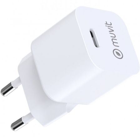 Cargador de pared muvit for change mcacc0049/ 1xusb tipo-c/ 25w - Imagen 3