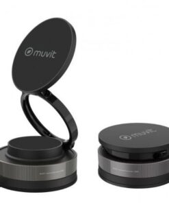 Soporte de smartphone para coche muvit for change mcchl0035/ negro