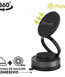 Alternative view of Soporte de smartphone para coche muvit for change mcchl0035/ negro