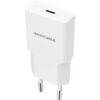 Cargador de pared nanocable 10.10.2021/ 1xusb tipo-c/ 20w/ blanco