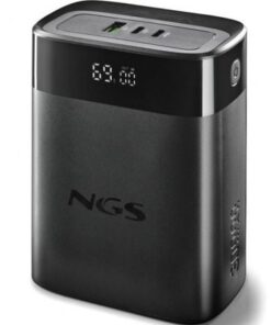 Powerbank 30000mah ngs twix30/ 140w/ compatible con portátiles/ negra