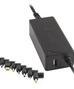 Cargador de portátil ngs w-45w/ 45w/ automático/ 8 conectores/ voltaje 19-20v/ 1 usb