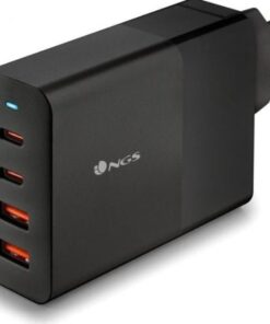 Alternative view of Cargador de pared gan ngs bud 100w/ 2xusb tipo-c/ 2xusb/ 100w