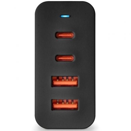 Cargador de pared gan ngs bud 100w/ 2xusb tipo-c/ 2xusb/ 100w - Imagen 3