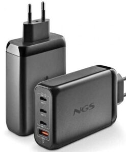 Alternative view of Cargador de portátil gan ngs bud 140w/ 140w/ automático/ voltaje 5-21v