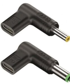 Pack 2 clavijas para portátil toshiba ngs bud-t/ dc - usb tipo-c