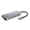 Docking usb tipo-c ngs wonderdock8/ 3xusb/ 1xusb tipo-c dp/ 1xhdmi 4k/ 1xrj45/ 1xlector tarjetas sd