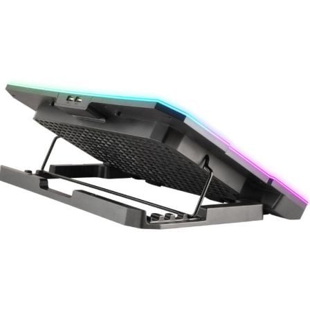 Soporte refrigerante ngs hero stand para portátiles hasta 15.6"/ iluminación led - Imagen 2