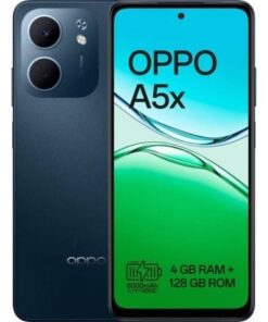 Smartphone oppo a5x 4gb/ 128gb/ 6.67"/ negro azul