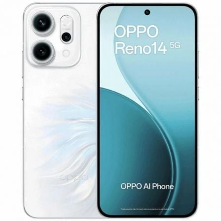 Smartphone oppo reno 14 12gb/ 512gb/ 6.59"/ 5g/ blanco