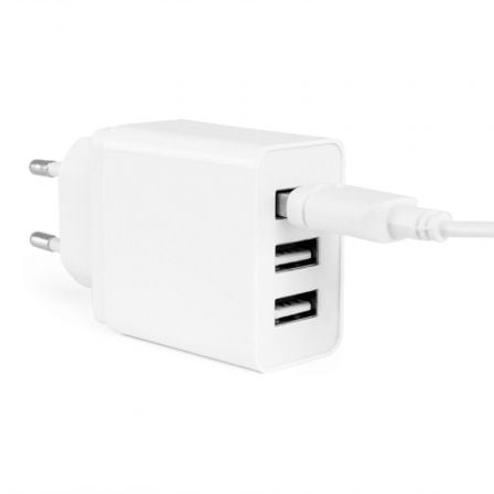 Cargador de pared orbegozo en 1100/ 3xusb/ 17w - Imagen 2