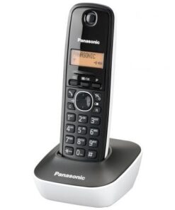 Teléfono inalámbrico panasonic kx-tg1611/ negro y blanco