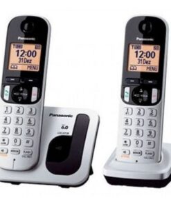 Alternative view of Teléfono inalámbrico panasonic kx-tgc212pl/ pack duo/ plata