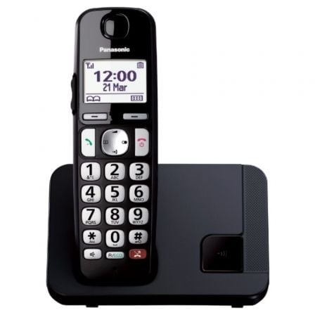 Teléfono inalámbrico panasonic kx-tge250spb/ negro - Imagen 2