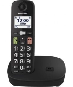 Teléfono inalámbrico panasonic kx-tgu110/ negro