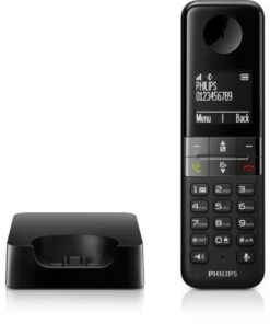 Alternative view of Teléfono inalámbrico philips d4701b/34/ negro