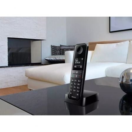 Teléfono inalámbrico philips d4701b/34/ negro - Imagen 3