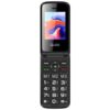 Teléfono móvil qubo x-247 4g para personas mayores/ negro