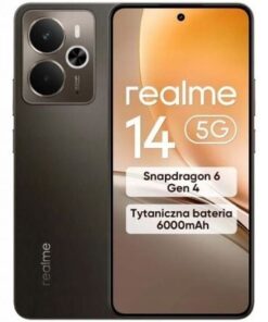 Smartphone realme 14 8gb/ 256gb/ 6.74"/ 5g/ marrón titanio