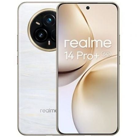 Smartphone realme 14 pro plus 12gb/ 512gb/ 6.83"/ 5g/ blanco perla