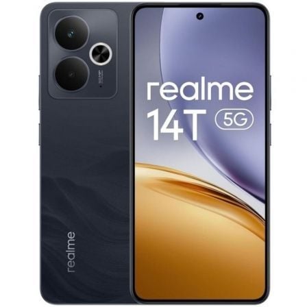 Smartphone realme 14t 8gb/ 256gb/ 6.67"/ 5g/ negro