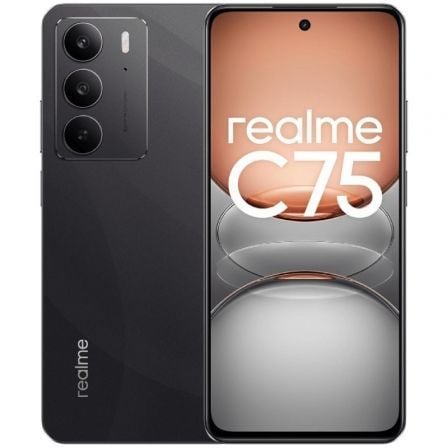 Smartphone realme c75 8gb/ 256gb/ 6.72"/ negro
