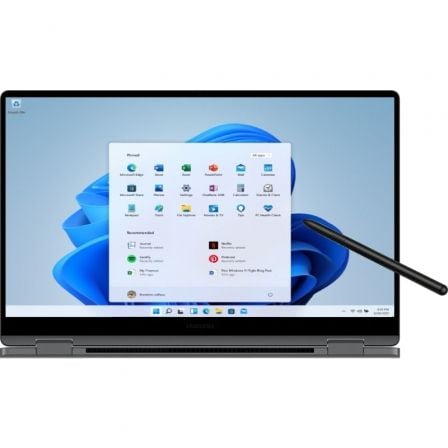 Portátil convertible samsung galaxy book5 360 intel core ultra 5-256v/ 16gb/ 512gb ssd/ 15.6" táctil/ win11 pro