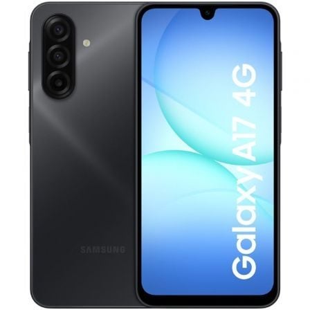 Smartphone samsung galaxy a17 4gb/ 128gb/ 6.7"/ negro