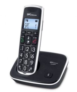 Teléfono inalámbrico spc telecom 7608/ negro