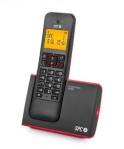 Teléfono inalámbrico spc blade 7290rc1/ rojo y negro