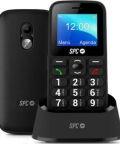 Teléfono móvil spc fortune 2 4g para personas mayores/ negro