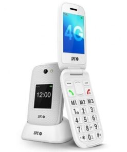 Teléfono móvil spc harmony 2 para personas mayores/ 4g/ blanco