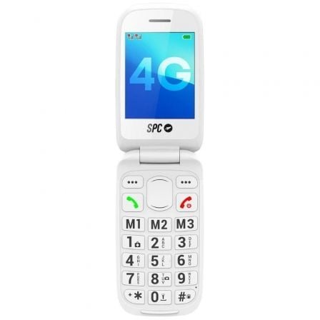 Teléfono móvil spc harmony 2 para personas mayores/ 4g/ blanco - Imagen 2