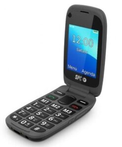 Teléfono móvil spc harmony 4g para personas mayores/ negro