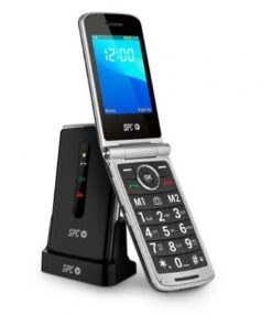 Teléfono móvil spc prince 4g para personas mayores/ negro