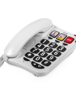 Alternative view of Teléfono spc confort numbers 2/ blanco