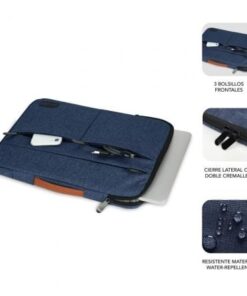 Alternative view of Funda subblim air padding 360 sleeve para portátiles hasta 14"/ azul