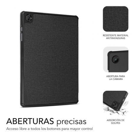 Funda subblim shock case para tablets samsung galaxy tab a9+ x210/ negra - Imagen 2